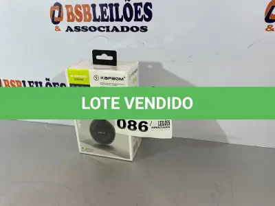 LOTE 086 - 01 FONE DE OUVIDO ESTEREO BLUETOOTH (NO ESTADO, NÃO SABEMOS SE FUNCIONA. LEILÃO NÃO TEM GARANTIA E NEM DEVOLUÇÃO)