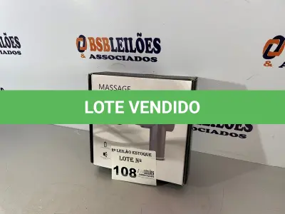 LOTE 108 - 01 PISTOLA DE MASSAGEM (NO ESTADO, NÃO SABEMOS SE FUNCIONA. LEILÃO NÃO TEM GARANTIA E NEM DEVOLUÇÃO)