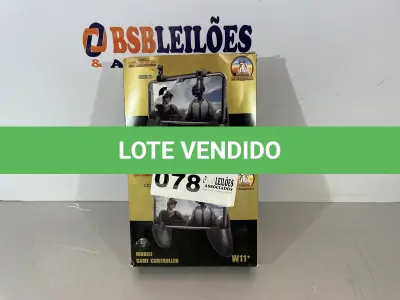 LOTE 078 - 02 MANOPLAS PARA GAMER DE CELULAR (NO ESTADO, NÃO SABEMOS SE FUNCIONA. LEILÃO NÃO TEM GARANTIA E NEM DEVOLUÇÃO)