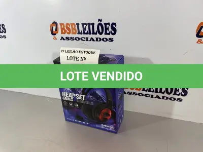 LOTE 107 - 01 FONE GAMER/HEADSET (NO ESTADO, NÃO SABEMOS SE FUNCIONA. LEILÃO NÃO TEM GARANTIA E NEM DEVOLUÇÃO)