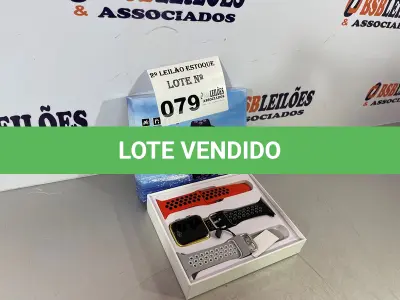 LOTE 079 - 01 RELÓGIO DIGITAL COM MULTIPLAS PULSEIRAS (NO ESTADO, NÃO SABEMOS SE FUNCIONA. LEILÃO NÃO TEM GARANTIA E NEM DEVOLUÇÃO)