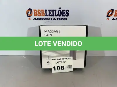 LOTE 108 - 01 PISTOLA DE MASSAGEM (NO ESTADO, NÃO SABEMOS SE FUNCIONA. LEILÃO NÃO TEM GARANTIA E NEM DEVOLUÇÃO)