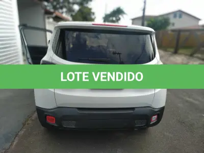 LOTE 001 - 01 AUTOMÓVEL JEEP/RENEGADE 1.8 MT,ANO 2017,  PLACA PAV 3541, RENAVAM 01115436632, EM BOM ESTADO DE CONSERVAÇÃO, COM O FUNCIONAMENTO COMPROMETIDO POSSIVELMENTE DEVIDO A FALTA DE BATERIA. (NO ESTADO)