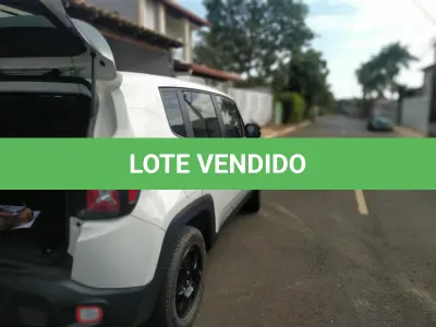 LOTE 001 - 01 AUTOMÓVEL JEEP/RENEGADE 1.8 MT,ANO 2017,  PLACA PAV 3541, RENAVAM 01115436632, EM BOM ESTADO DE CONSERVAÇÃO, COM O FUNCIONAMENTO COMPROMETIDO POSSIVELMENTE DEVIDO A FALTA DE BATERIA. (NO ESTADO)