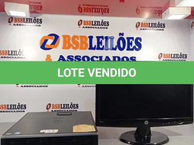 LOTE 006 - 01 CPU HP COMPAQ 6005, PROCESSADOR PHENON X2, HD 1TB, MEMORIA 2GB E 01 MONITOR MARCA HP MODELO W2043S-PF. (NO ESTADO, LEILÃO NÃO TEM GARANTIA E NEM DEVOLUÇÃO, SUJEITO A POSSÍVEIS AVARIAS VISÍVEIS/OCULTAS E/OU AUSÊNCIA DE COMPONENTES).