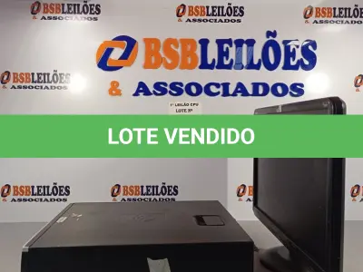 LOTE 012 - 01 CPU COMPAQ 6005, PROCESSADOR PHENON X2, HD 1TB, MEMORIA 2GB E 01 MONITOR COMPAQ MODELO WJ674A. (NO ESTADO, LEILÃO NÃO TEM GARANTIA E NEM DEVOLUÇÃO, SUJEITO A POSSÍVEIS AVARIAS VISÍVEIS/OCULTAS E/OU AUSÊNCIA DE COMPONENTES).