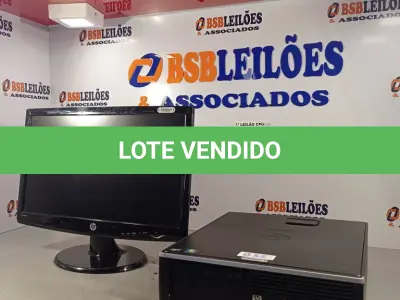 LOTE 110 - 01 CPU COMPAQ 6005, PROCESSADOR PHENON X2, 1TB HD, SEM MEMÓRIA E 01 MONITOR MARCA HP MODELO W2043S-PF. (NO ESTADO, LEILÃO NÃO TEM GARANTIA E NEM DEVOLUÇÃO, SUJEITO A POSSÍVEIS AVARIAS VISÍVEIS/OCULTAS E/OU AUSÊNCIA DE COMPONENTES).
