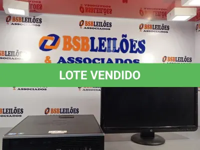 LOTE 017 - 01 CPU HP COMPAQ 8100, PROCESSADOR CORE I5, HD 320GB, MEMORIA 2GB DDR3 E 01 MONITOR COMPAQ MODELO WJ674A. (NO ESTADO, LEILÃO NÃO TEM GARANTIA E NEM DEVOLUÇÃO, SUJEITO A POSSÍVEIS AVARIAS VISÍVEIS/OCULTAS E/OU AUSÊNCIA DE COMPONENTES).
