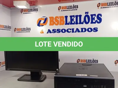 LOTE 010 - 01 CPU COMPAQ 6005, PROCESSADOR PHENON X2, HD 250GB, MEMORIA 2GB E 01 MONITOR HP MODELO LE1851W. (NO ESTADO, LEILÃO NÃO TEM GARANTIA E NEM DEVOLUÇÃO, SUJEITO A POSSÍVEIS AVARIAS VISÍVEIS/OCULTAS E/OU AUSÊNCIA DE COMPONENTES).