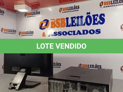 LOTE 195 - 01 CPU HP COMPAQ 6005, PROCESSADOR PHENON X2, HD 1TB, MEMÓRIA 2GB E 01 MONITOR HP MODELO LE 1851W. (NO ESTADO, LEILÃO NÃO TEM GARANTIA E NEM DEVOLUÇÃO, SUJEITO A POSSÍVEIS AVARIAS VISÍVEIS/OCULTAS E/OU AUSÊNCIA DE COMPONENTES).