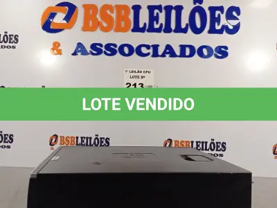 LOTE 213 - 01 CPU HP COMPAQ 6005, PROCESSADOR PHENON X2, HD 1TB E MEMORIA 2GB. (NO ESTADO, LEILÃO NÃO TEM GARANTIA E NEM DEVOLUÇÃO, SUJEITO A POSSÍVEIS AVARIAS VISÍVEIS/OCULTAS E/OU AUSÊNCIA DE COMPONENTES).