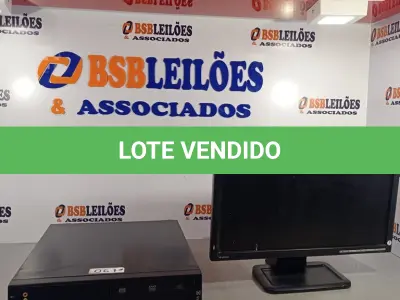 LOTE 168 - 01 CPU ITAUTEC INFOWAY SM 3330, PROCESSADOR PHENON X2, HD 500GB, MEMÓRIA 2GB DDR3 E 01 MONITOR HP MODELO LE 1851W. (NO ESTADO, LEILÃO NÃO TEM GARANTIA E NEM DEVOLUÇÃO, SUJEITO A POSSÍVEIS AVARIAS VISÍVEIS/OCULTAS E/OU AUSÊNCIA DE COMPONENTES).