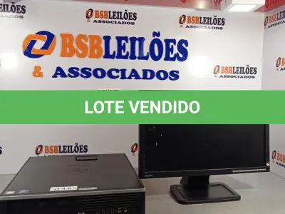 LOTE 197 - 01 CPU HP COMPAQ 6005, PROCESSADOR PHENON X2, HD 1TB, MEMÓRIA 2GB E 01 MONITOR HP MODELO LE 1851W. (NO ESTADO, LEILÃO NÃO TEM GARANTIA E NEM DEVOLUÇÃO, SUJEITO A POSSÍVEIS AVARIAS VISÍVEIS/OCULTAS E/OU AUSÊNCIA DE COMPONENTES).