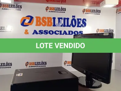 LOTE 146 - 01 CPU HP COMPAQ 6005, PROCESSADOR PHENON X2, MEMÓRIA 2GB, HD 160 GB E 01 MONITOR HP MODELO W2043S. (NO ESTADO, LEILÃO NÃO TEM GARANTIA E NEM DEVOLUÇÃO, SUJEITO A POSSÍVEIS AVARIAS VISÍVEIS/OCULTAS E/OU AUSÊNCIA DE COMPONENTES).