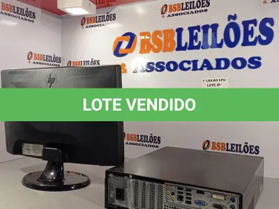 LOTE 065 - 01 CPU ITAUTEC INFOWAY SM 3330, PROCESSADOR PHENON X2, HD 500GB, MEMÓRIA 2GB DDR3 E 01 MONITOR HP MODELO W2043S-PF. (NO ESTADO, LEILÃO NÃO TEM GARANTIA E NEM DEVOLUÇÃO, SUJEITO A POSSÍVEIS AVARIAS VISÍVEIS/OCULTAS E/OU AUSÊNCIA DE COMPONENTES).