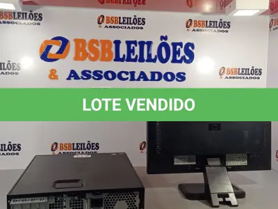 LOTE 154 - 01 CPU HP COMPAQ 6005, PROCESSADOR PHENON X2, HD 1TB, MEMÓRIA 2GB E 01 MONITOR HP MODELO LE 1851W. (NO ESTADO, LEILÃO NÃO TEM GARANTIA E NEM DEVOLUÇÃO, SUJEITO A POSSÍVEIS AVARIAS VISÍVEIS/OCULTAS E/OU AUSÊNCIA DE COMPONENTES).