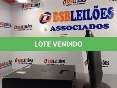 LOTE 007 - 01 CPU HP COMPAQ 6005, PROCESSADOR PHENON X2, HD 1TB, MEMORIA 2GB E 01 MONITOR COMPAQ MODELO WJ674A. (NO ESTADO, LEILÃO NÃO TEM GARANTIA E NEM DEVOLUÇÃO, SUJEITO A POSSÍVEIS AVARIAS VISÍVEIS/OCULTAS E/OU AUSÊNCIA DE COMPONENTES).