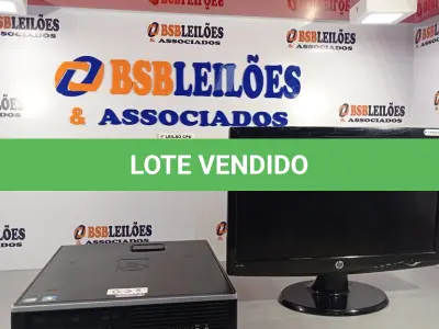 LOTE 011 - 01 CPU COMPAQ 6005, PROCESSADOR PHENON X2, HD 1TB, MEMORIA 2GB E 01 MONITOR HP MODELO W2043S-PF. (NO ESTADO, LEILÃO NÃO TEM GARANTIA E NEM DEVOLUÇÃO, SUJEITO A POSSÍVEIS AVARIAS VISÍVEIS/OCULTAS E/OU AUSÊNCIA DE COMPONENTES).