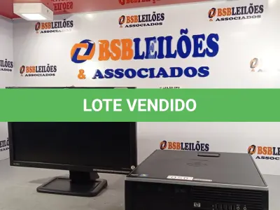 LOTE 195 - 01 CPU HP COMPAQ 6005, PROCESSADOR PHENON X2, HD 1TB, MEMÓRIA 2GB E 01 MONITOR HP MODELO LE 1851W. (NO ESTADO, LEILÃO NÃO TEM GARANTIA E NEM DEVOLUÇÃO, SUJEITO A POSSÍVEIS AVARIAS VISÍVEIS/OCULTAS E/OU AUSÊNCIA DE COMPONENTES).