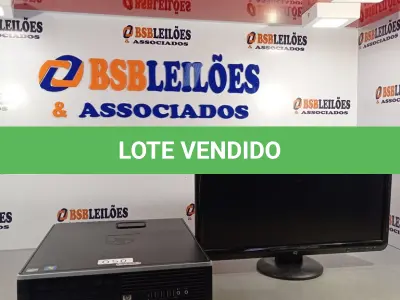 LOTE 202 - 01 CPU HP COMPAQ 6005, PROCESSADOR PHENON X2, HD 1TB, MEMÓRIA 2GB E 01 MONITOR COMPAQ MODELO WJ 674 A. (NO ESTADO, LEILÃO NÃO TEM GARANTIA E NEM DEVOLUÇÃO, SUJEITO A POSSÍVEIS AVARIAS VISÍVEIS/OCULTAS E/OU AUSÊNCIA DE COMPONENTES).