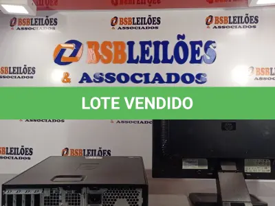 LOTE 152 - 01 CPU HP COMPAQ 6005, PROCESSADOR PHENON X2, HD 1TB, MEMÓRIA 2GB E 01 MONITOR HP MODELO LE 1851W. (NO ESTADO, LEILÃO NÃO TEM GARANTIA E NEM DEVOLUÇÃO, SUJEITO A POSSÍVEIS AVARIAS VISÍVEIS/OCULTAS E/OU AUSÊNCIA DE COMPONENTES).