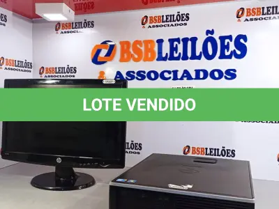 LOTE 029 - 01 CPU HP COMPAQ 8100, PROCESSADOR CORE I5, HD 320GB, MEMORIA 2GB DDR3 E 01 MONITOR HP MODELO W2043S-PF. (NO ESTADO, LEILÃO NÃO TEM GARANTIA E NEM DEVOLUÇÃO, SUJEITO A POSSÍVEIS AVARIAS VISÍVEIS/OCULTAS E/OU AUSÊNCIA DE COMPONENTES).