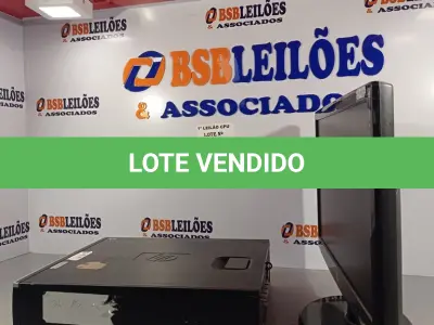 LOTE 014 - 01 CPU COMPAQ 6005, PROCESSADOR PHENON X2, HD 250GB, MEMORIA 2G E 01 MONITOR HP MODELO W2043S-PF. (NO ESTADO, LEILÃO NÃO TEM GARANTIA E NEM DEVOLUÇÃO, SUJEITO A POSSÍVEIS AVARIAS VISÍVEIS/OCULTAS E/OU AUSÊNCIA DE COMPONENTES).