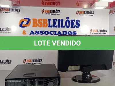 LOTE 144 - 01 CPU HP COMPAQ 6005, PROCESSADOR PHENON X2, MEMÓRIA 2GB, HD 250 GB E 01 MONITOR HP MODELO W2043S. (NO ESTADO, LEILÃO NÃO TEM GARANTIA E NEM DEVOLUÇÃO, SUJEITO A POSSÍVEIS AVARIAS VISÍVEIS/OCULTAS E/OU AUSÊNCIA DE COMPONENTES).