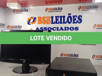LOTE 065 - 01 CPU ITAUTEC INFOWAY SM 3330, PROCESSADOR PHENON X2, HD 500GB, MEMÓRIA 2GB DDR3 E 01 MONITOR HP MODELO W2043S-PF. (NO ESTADO, LEILÃO NÃO TEM GARANTIA E NEM DEVOLUÇÃO, SUJEITO A POSSÍVEIS AVARIAS VISÍVEIS/OCULTAS E/OU AUSÊNCIA DE COMPONENTES).