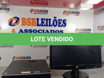 LOTE 144 - 01 CPU HP COMPAQ 6005, PROCESSADOR PHENON X2, MEMÓRIA 2GB, HD 250 GB E 01 MONITOR HP MODELO W2043S. (NO ESTADO, LEILÃO NÃO TEM GARANTIA E NEM DEVOLUÇÃO, SUJEITO A POSSÍVEIS AVARIAS VISÍVEIS/OCULTAS E/OU AUSÊNCIA DE COMPONENTES).