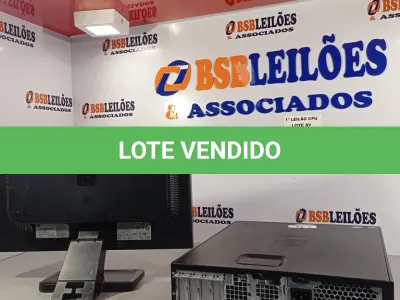 LOTE 013 - 01 CPU COMPAQ 6005, PROCESSADOR PHENON X2, HD 250GB, MEMORIA 2GB E 01 MONITOR HP MODELO LE1851W. (NO ESTADO, LEILÃO NÃO TEM GARANTIA E NEM DEVOLUÇÃO, SUJEITO A POSSÍVEIS AVARIAS VISÍVEIS/OCULTAS E/OU AUSÊNCIA DE COMPONENTES).