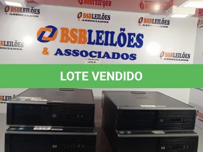 LOTE 161 - 04 CPU HP COMPAQ 6005, PROCESSADOR PHENON X2, SEM MEMÓRIA E SEM HD. (NO ESTADO, LEILÃO NÃO TEM GARANTIA E NEM DEVOLUÇÃO, SUJEITO A POSSÍVEIS AVARIAS VISÍVEIS/OCULTAS E/OU AUSÊNCIA DE COMPONENTES).