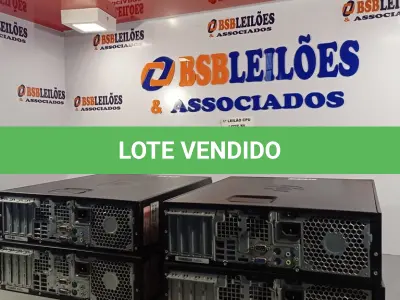 LOTE 255 - 04 CPU HP COMPAQ 6005, PROCESSADOR PHENON X2, SEM HD E SEM MEMÓRIA. (NO ESTADO, LEILÃO NÃO TEM GARANTIA E NEM DEVOLUÇÃO, SUJEITO A POSSÍVEIS AVARIAS VISÍVEIS/OCULTAS E/OU AUSÊNCIA DE COMPONENTES).
