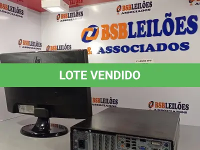 LOTE 057 - 01 CPU ITAUTEC INFOWAY SM 3330, PROCESSADOR PHENON X2, HD 500GB, MEMÓRIA 2GB DDR3 E 01 MONITOR HP MODELO W2043S-PF. (NO ESTADO, LEILÃO NÃO TEM GARANTIA E NEM DEVOLUÇÃO, SUJEITO A POSSÍVEIS AVARIAS VISÍVEIS/OCULTAS E/OU AUSÊNCIA DE COMPONENTES).