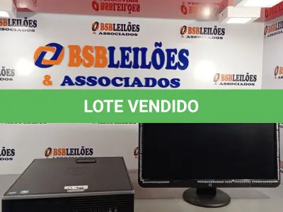 LOTE 199 - 01 CPU HP COMPAQ 6005, PROCESSADOR PHENON X2, HD 1TB, MEMÓRIA 2GB E 01 MONITOR COMPAQ MODELO WJ 674 A. (NO ESTADO, LEILÃO NÃO TEM GARANTIA E NEM DEVOLUÇÃO, SUJEITO A POSSÍVEIS AVARIAS VISÍVEIS/OCULTAS E/OU AUSÊNCIA DE COMPONENTES).