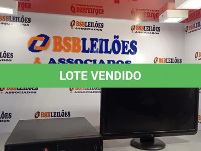 LOTE 023 - 01 CPU ITAUTEC INFOWAY SM 3330, PROCESSADOR PHENON X2, HD 500GB, MEMÓRIA 2GB DDR3 E 01 MONITOR COMPAQ MODELO WJ674A. (NO ESTADO, LEILÃO NÃO TEM GARANTIA E NEM DEVOLUÇÃO, SUJEITO A POSSÍVEIS AVARIAS VISÍVEIS/OCULTAS E/OU AUSÊNCIA DE COMPONENTES).