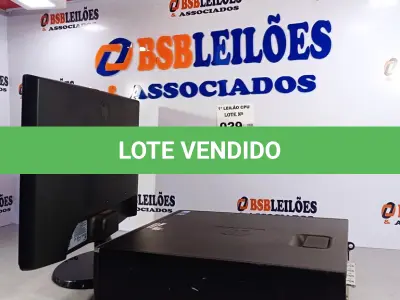 LOTE 029 - 01 CPU HP COMPAQ 8100, PROCESSADOR CORE I5, HD 320GB, MEMORIA 2GB DDR3 E 01 MONITOR HP MODELO W2043S-PF. (NO ESTADO, LEILÃO NÃO TEM GARANTIA E NEM DEVOLUÇÃO, SUJEITO A POSSÍVEIS AVARIAS VISÍVEIS/OCULTAS E/OU AUSÊNCIA DE COMPONENTES).
