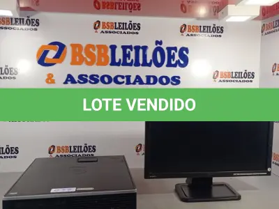 LOTE 158 - 01 CPU HP COMPAQ 6005, PROCESSADOR PHENON X2, MEMÓRIA 2GB, HD 1TB GB E 01 MONITOR HP MODELO LE 1851W. (NO ESTADO, LEILÃO NÃO TEM GARANTIA E NEM DEVOLUÇÃO, SUJEITO A POSSÍVEIS AVARIAS VISÍVEIS/OCULTAS E/OU AUSÊNCIA DE COMPONENTES).