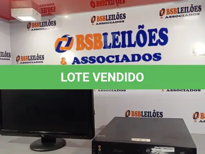 LOTE 019 - 01 CPU ITAUTEC INFOWAY SM 3330, PROCESSADOR PHENON X2, HD 500GB, MEMÓRIA 2GB DDR3 E 01 MONITOR COMPAQ MODELO WJ674A. (NO ESTADO, LEILÃO NÃO TEM GARANTIA E NEM DEVOLUÇÃO, SUJEITO A POSSÍVEIS AVARIAS VISÍVEIS/OCULTAS E/OU AUSÊNCIA DE COMPONENTES).