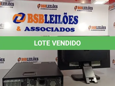 LOTE 194 - 01 CPU HP COMPAQ 6005, PROCESSADOR PHENON X2, HD 1TB, MEMÓRIA 2GB E 01 MONITOR HP MODELO LE 1851W. (NO ESTADO, LEILÃO NÃO TEM GARANTIA E NEM DEVOLUÇÃO, SUJEITO A POSSÍVEIS AVARIAS VISÍVEIS/OCULTAS E/OU AUSÊNCIA DE COMPONENTES).