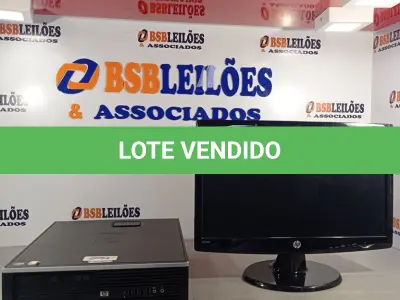 LOTE 146 - 01 CPU HP COMPAQ 6005, PROCESSADOR PHENON X2, MEMÓRIA 2GB, HD 160 GB E 01 MONITOR HP MODELO W2043S. (NO ESTADO, LEILÃO NÃO TEM GARANTIA E NEM DEVOLUÇÃO, SUJEITO A POSSÍVEIS AVARIAS VISÍVEIS/OCULTAS E/OU AUSÊNCIA DE COMPONENTES).