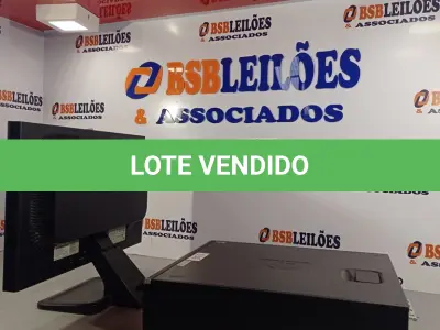 LOTE 156 - 01 CPU HP COMPAQ 6005, PROCESSADOR PHENON X2, HD 250GB, MEMORIA 2GB E 01 MONITOR HP MODELO LE 1851W. (NO ESTADO, LEILÃO NÃO TEM GARANTIA E NEM DEVOLUÇÃO, SUJEITO A POSSÍVEIS AVARIAS VISÍVEIS/OCULTAS E/OU AUSÊNCIA DE COMPONENTES).