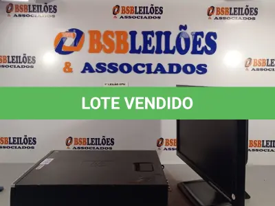 LOTE 158 - 01 CPU HP COMPAQ 6005, PROCESSADOR PHENON X2, MEMÓRIA 2GB, HD 1TB GB E 01 MONITOR HP MODELO LE 1851W. (NO ESTADO, LEILÃO NÃO TEM GARANTIA E NEM DEVOLUÇÃO, SUJEITO A POSSÍVEIS AVARIAS VISÍVEIS/OCULTAS E/OU AUSÊNCIA DE COMPONENTES).