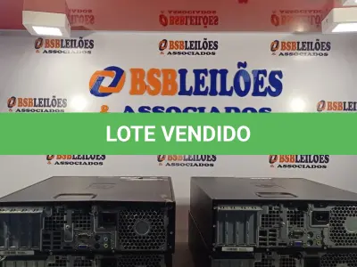 LOTE 161 - 04 CPU HP COMPAQ 6005, PROCESSADOR PHENON X2, SEM MEMÓRIA E SEM HD. (NO ESTADO, LEILÃO NÃO TEM GARANTIA E NEM DEVOLUÇÃO, SUJEITO A POSSÍVEIS AVARIAS VISÍVEIS/OCULTAS E/OU AUSÊNCIA DE COMPONENTES).