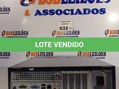 LOTE 032 - 01 CPU ITAUTEC INFOWAY SM 3330, PROCESSADOR PHENON X2, HD 500GB, MEMÓRIA 2GB DDR3. (NO ESTADO, LEILÃO NÃO TEM GARANTIA E NEM DEVOLUÇÃO, SUJEITO A POSSÍVEIS AVARIAS VISÍVEIS/OCULTAS E/OU AUSÊNCIA DE COMPONENTES).