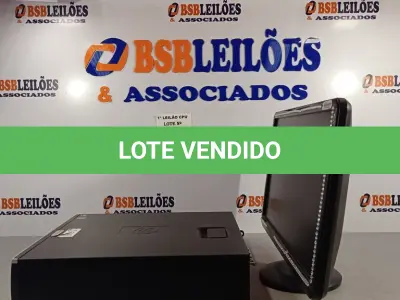 LOTE 199 - 01 CPU HP COMPAQ 6005, PROCESSADOR PHENON X2, HD 1TB, MEMÓRIA 2GB E 01 MONITOR COMPAQ MODELO WJ 674 A. (NO ESTADO, LEILÃO NÃO TEM GARANTIA E NEM DEVOLUÇÃO, SUJEITO A POSSÍVEIS AVARIAS VISÍVEIS/OCULTAS E/OU AUSÊNCIA DE COMPONENTES).