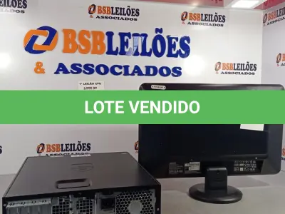 LOTE 145 - 01 CPU HP COMPAQ 6005, PROCESSADOR PHENON X2, MEMÓRIA 2GB, HD 250 GB E 01 MONITOR COMPAQ MODELO WJ 674 A. (NO ESTADO, LEILÃO NÃO TEM GARANTIA E NEM DEVOLUÇÃO, SUJEITO A POSSÍVEIS AVARIAS VISÍVEIS/OCULTAS E/OU AUSÊNCIA DE COMPONENTES).