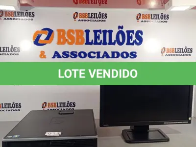 LOTE 152 - 01 CPU HP COMPAQ 6005, PROCESSADOR PHENON X2, HD 1TB, MEMÓRIA 2GB E 01 MONITOR HP MODELO LE 1851W. (NO ESTADO, LEILÃO NÃO TEM GARANTIA E NEM DEVOLUÇÃO, SUJEITO A POSSÍVEIS AVARIAS VISÍVEIS/OCULTAS E/OU AUSÊNCIA DE COMPONENTES).