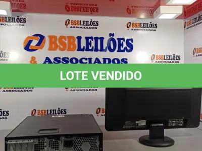 LOTE 199 - 01 CPU HP COMPAQ 6005, PROCESSADOR PHENON X2, HD 1TB, MEMÓRIA 2GB E 01 MONITOR COMPAQ MODELO WJ 674 A. (NO ESTADO, LEILÃO NÃO TEM GARANTIA E NEM DEVOLUÇÃO, SUJEITO A POSSÍVEIS AVARIAS VISÍVEIS/OCULTAS E/OU AUSÊNCIA DE COMPONENTES).