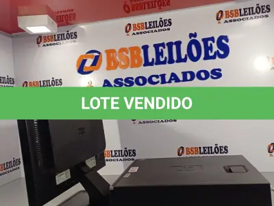LOTE 010 - 01 CPU COMPAQ 6005, PROCESSADOR PHENON X2, HD 250GB, MEMORIA 2GB E 01 MONITOR HP MODELO LE1851W. (NO ESTADO, LEILÃO NÃO TEM GARANTIA E NEM DEVOLUÇÃO, SUJEITO A POSSÍVEIS AVARIAS VISÍVEIS/OCULTAS E/OU AUSÊNCIA DE COMPONENTES).